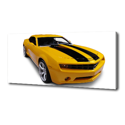 Cuadro canvas moderno de gran formato horizontal Coche deportivo