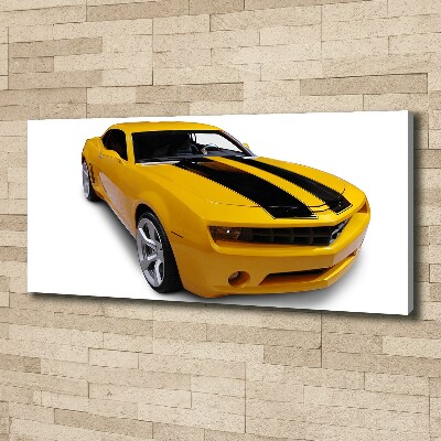 Cuadro canvas moderno de gran formato horizontal Coche deportivo