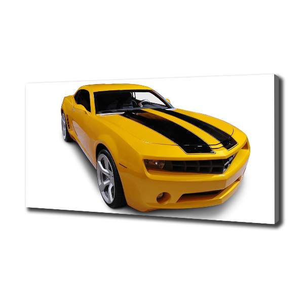 Cuadro canvas moderno de gran formato horizontal Coche deportivo