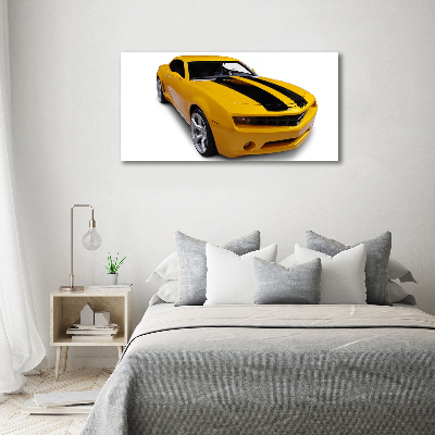 Cuadro canvas moderno de gran formato horizontal Coche deportivo