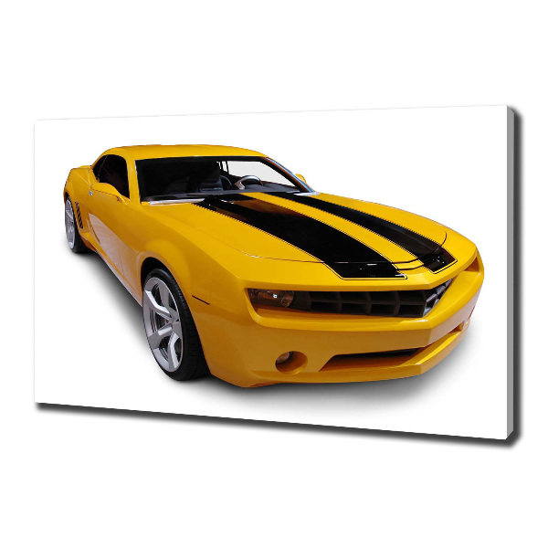 Cuadro canvas moderno de gran formato horizontal Coche deportivo