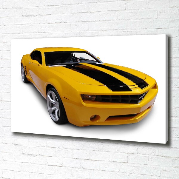 Cuadro canvas moderno de gran formato horizontal Coche deportivo