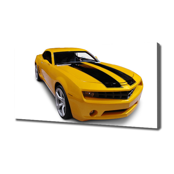 Cuadro canvas moderno de gran formato horizontal Coche deportivo
