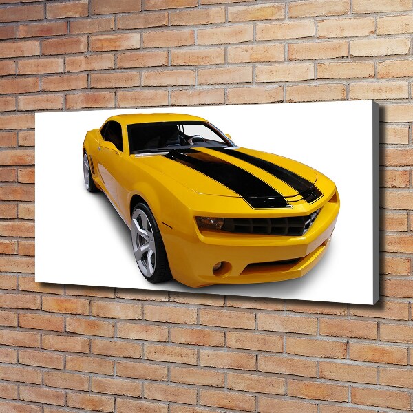 Cuadro canvas moderno de gran formato horizontal Coche deportivo
