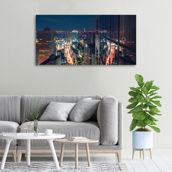 Foto en lienzo con acabado profesional horizontal Tokio, Japón