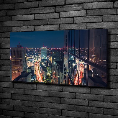 Foto en lienzo con acabado profesional horizontal Tokio, Japón