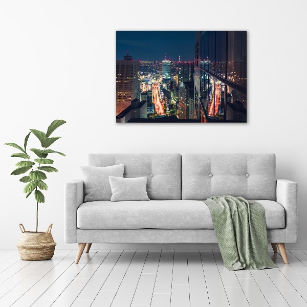 Foto en lienzo con acabado profesional horizontal Tokio, Japón