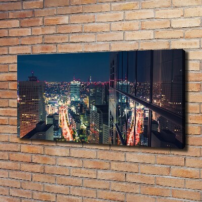 Foto en lienzo con acabado profesional horizontal Tokio, Japón