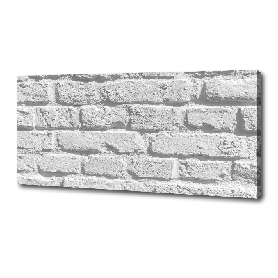 Fotocuadro en lienzo de alta calidad horizontal pared de ladrillos