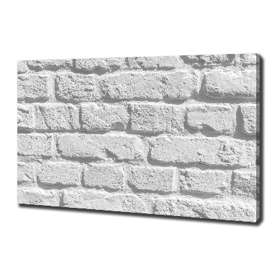Fotocuadro en lienzo de alta calidad horizontal pared de ladrillos