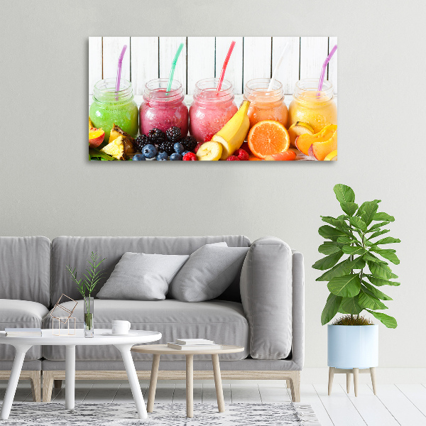 Fotocuadro en lienzo de alta calidad horizontal Cócteles de frutas