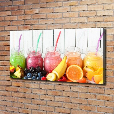 Fotocuadro en lienzo de alta calidad horizontal Cócteles de frutas