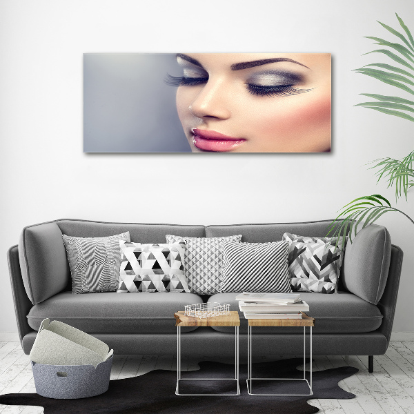 Cuadro canvas con impresión uv duradera horizontal Maquillaje perfecto