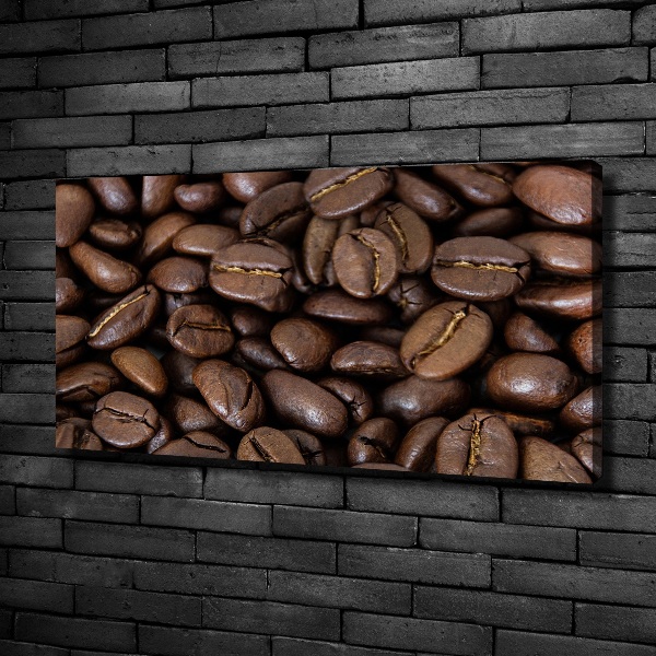Foto en lienzo con acabado profesional horizontal Granos de café