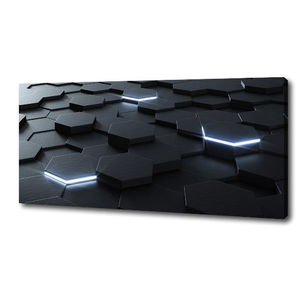 Fotocuadro en lienzo de alta calidad horizontal Abstracción