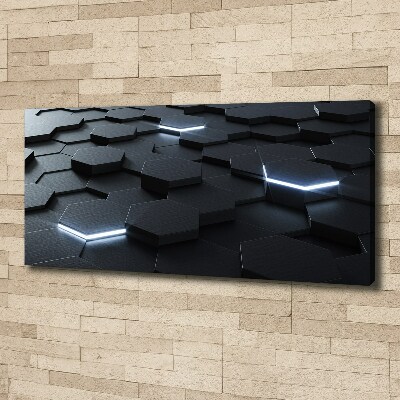 Fotocuadro en lienzo de alta calidad horizontal Abstracción