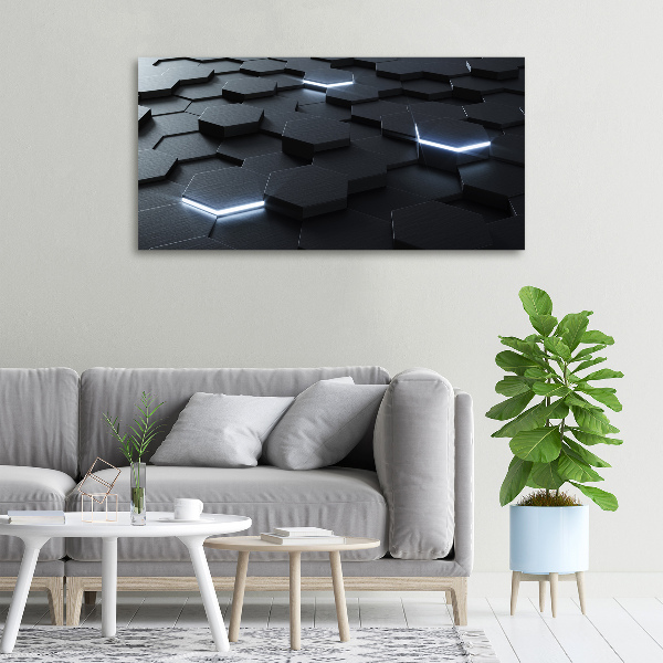 Fotocuadro en lienzo de alta calidad horizontal Abstracción