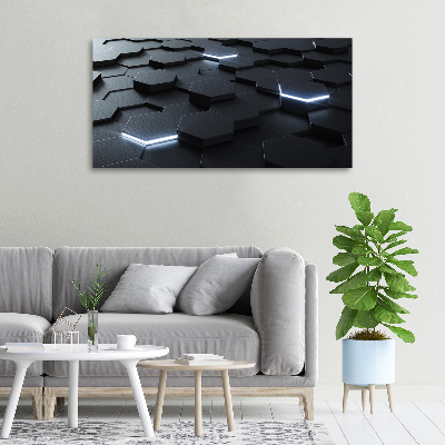 Fotocuadro en lienzo de alta calidad horizontal Abstracción