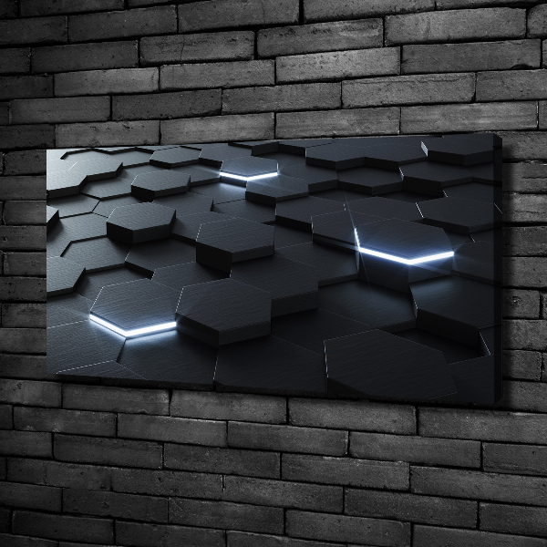 Fotocuadro en lienzo de alta calidad horizontal Abstracción