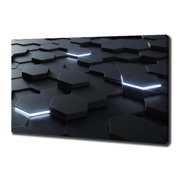 Fotocuadro en lienzo de alta calidad horizontal Abstracción