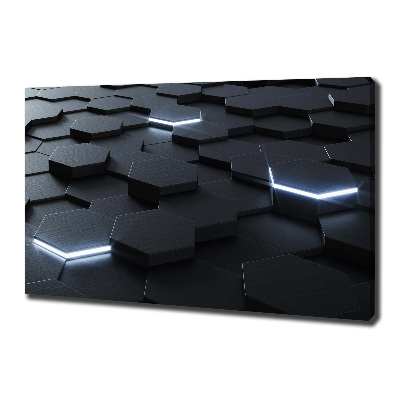 Fotocuadro en lienzo de alta calidad horizontal Abstracción