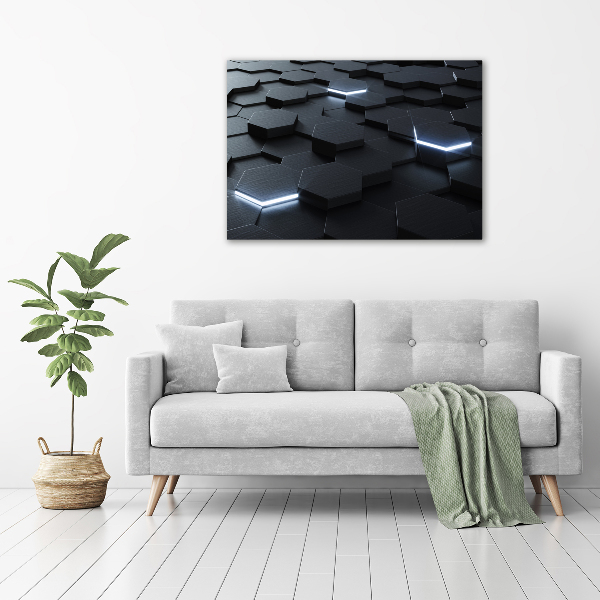 Fotocuadro en lienzo de alta calidad horizontal Abstracción