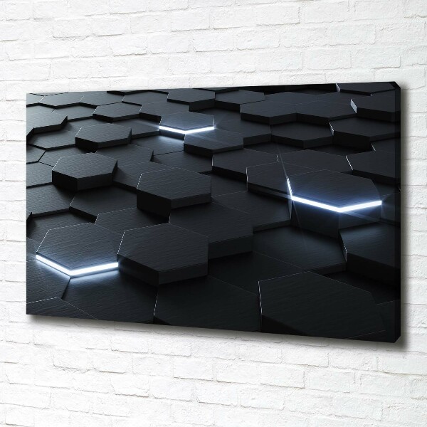 Fotocuadro en lienzo de alta calidad horizontal Abstracción