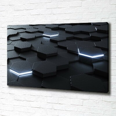 Fotocuadro en lienzo de alta calidad horizontal Abstracción