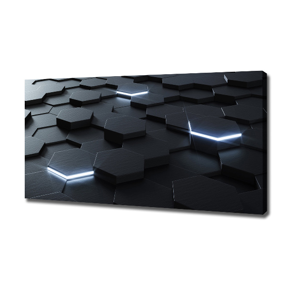 Fotocuadro en lienzo de alta calidad horizontal Abstracción