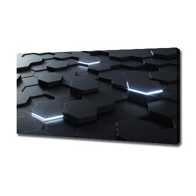 Fotocuadro en lienzo de alta calidad horizontal Abstracción