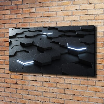 Fotocuadro en lienzo de alta calidad horizontal Abstracción