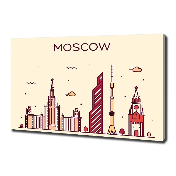 Foto obraz na płótnie Moskwa budynki