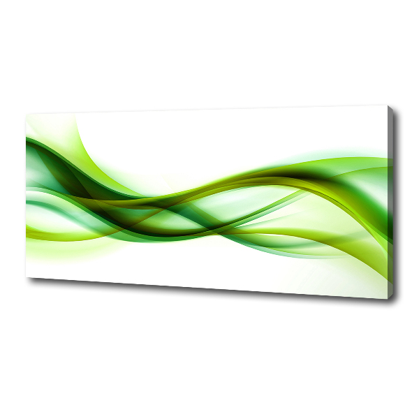 Cuadro canvas con impresión uv duradera horizontal Ondas abstractas
