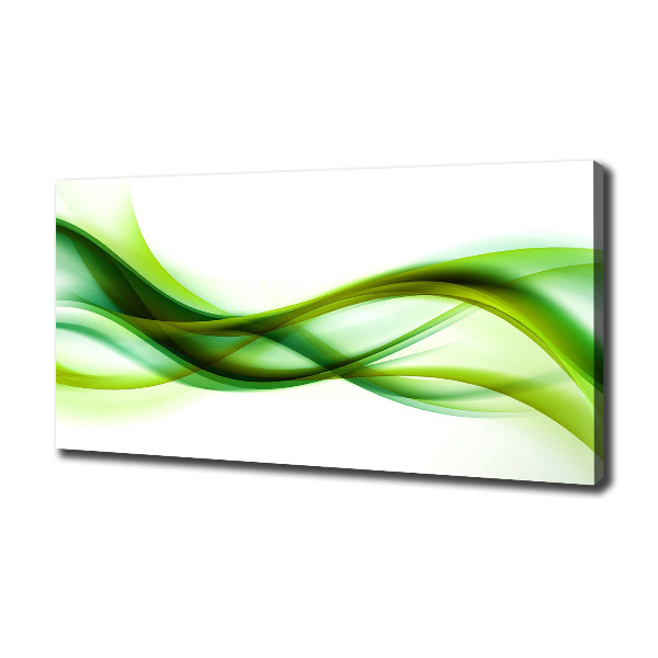Cuadro canvas con impresión uv duradera horizontal Ondas abstractas