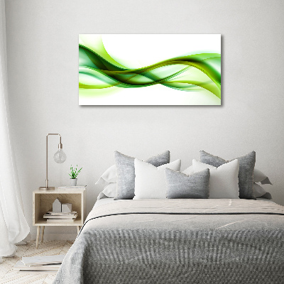 Cuadro canvas con impresión uv duradera horizontal Ondas abstractas