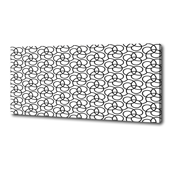 Cuadro canvas con impresión uv duradera horizontal Fondo geométrico
