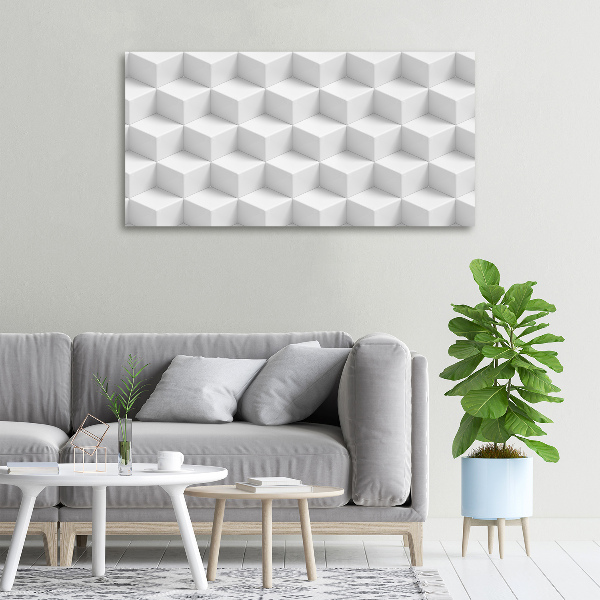 Foto en lienzo con acabado profesional horizontal Abstracción 3D