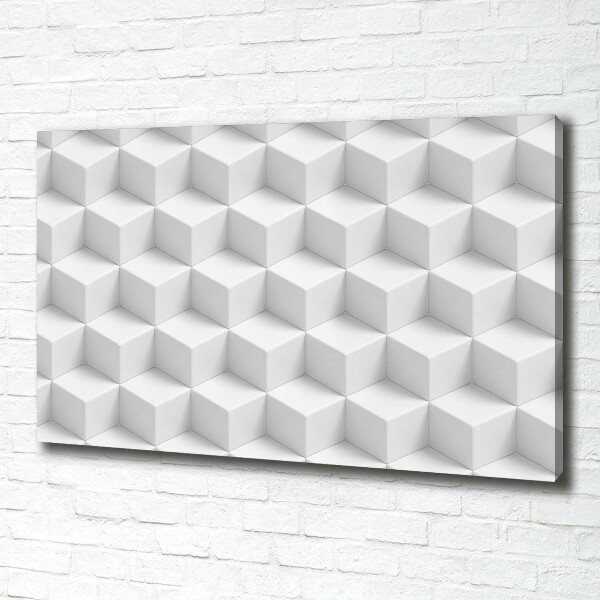 Foto en lienzo con acabado profesional horizontal Abstracción 3D