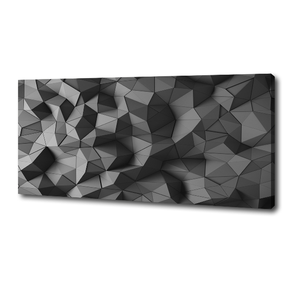 Fotocuadro en lienzo de alta calidad horizontal Fondo 3D abstracto