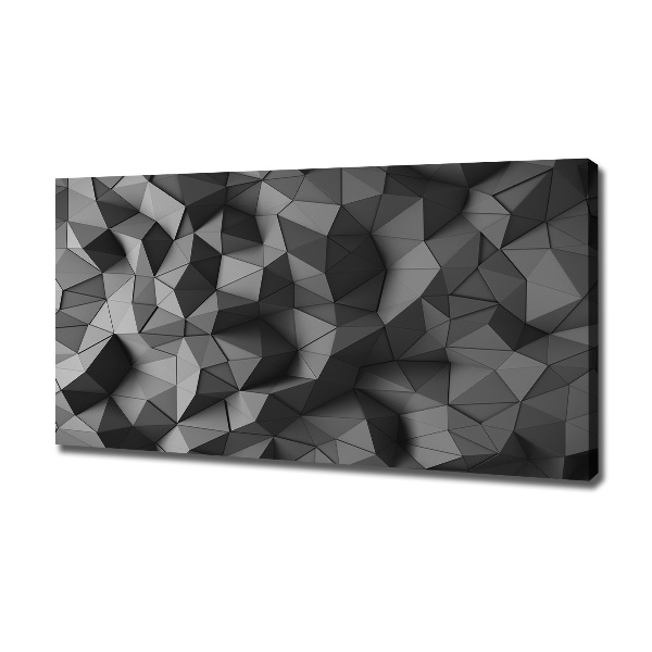 Fotocuadro en lienzo de alta calidad horizontal Fondo 3D abstracto