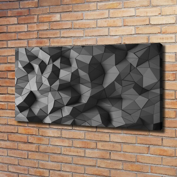 Fotocuadro en lienzo de alta calidad horizontal Fondo 3D abstracto