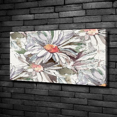 Cuadro canvas con impresión uv duradera horizontal Manzanilla