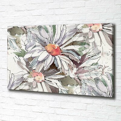 Cuadro canvas con impresión uv duradera horizontal Manzanilla