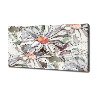Cuadro canvas con impresión uv duradera horizontal Manzanilla