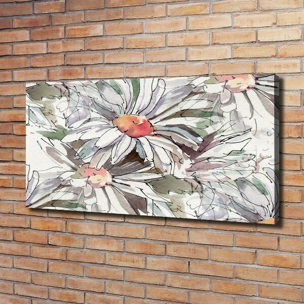 Cuadro canvas con impresión uv duradera horizontal Manzanilla