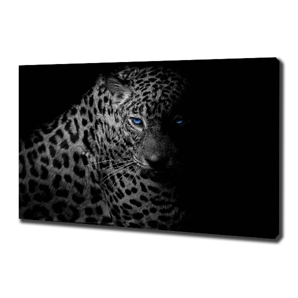 Foto en lienzo con acabado profesional horizontal Leopardo