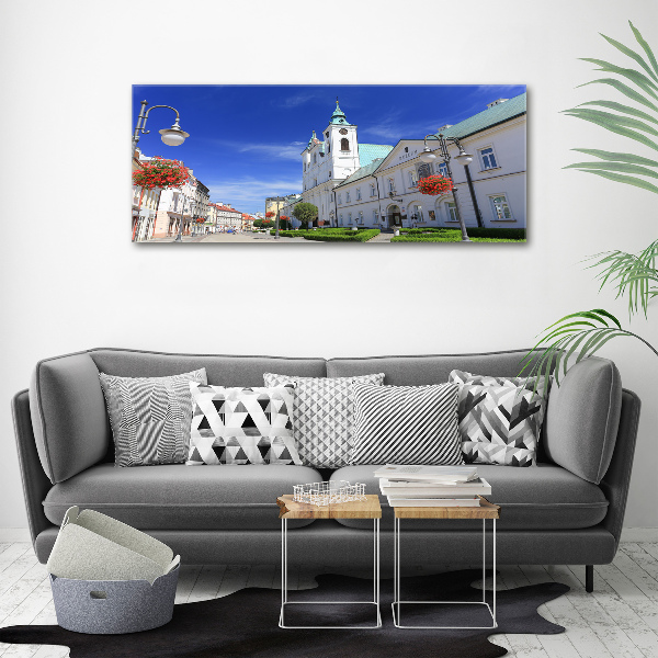 Cuadro canvas moderno de gran formato horizontal Rzeszów, Polonia