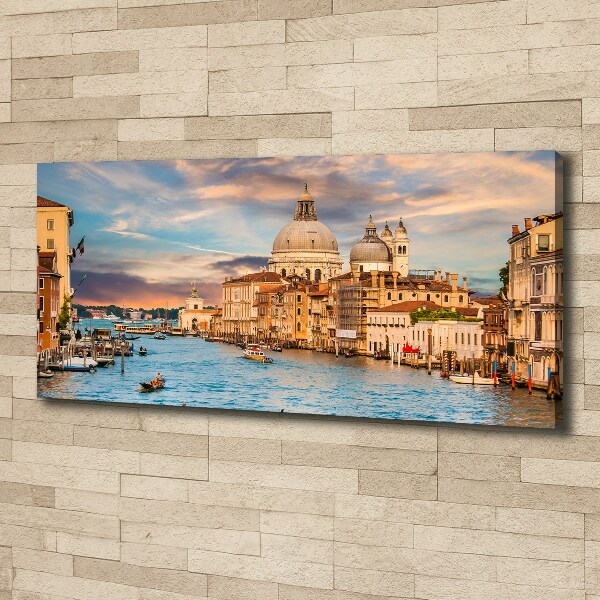 Fotocuadro en lienzo de alta calidad horizontal Venecia, Italia