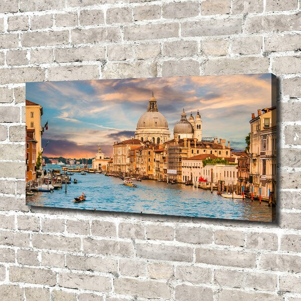 Fotocuadro en lienzo de alta calidad horizontal Venecia, Italia