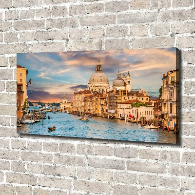Fotocuadro en lienzo de alta calidad horizontal Venecia, Italia